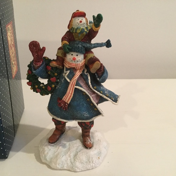 Ned Young  Snowman Figurine - Picture 2 of 4